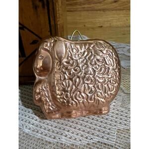 VTG Avon Farmyard Friends Copper Mold Sheep 3.5” Country Cottage Farm Decor